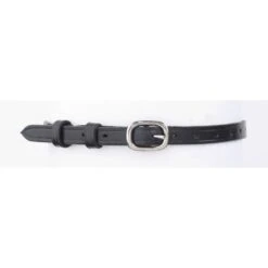 Ovation Round Buckle Spur Straps - Black