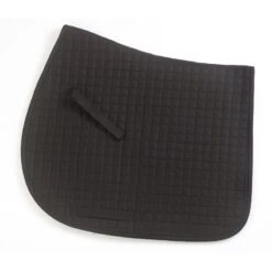 Centaur Imperial Quilted Dressage Pad - Black/Black Trim