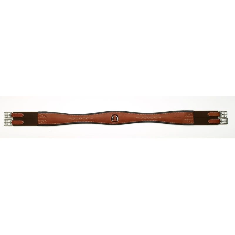 Aramas Fancy Overlay Girth - Chocolate 1 Aramas Fancy Overlay Girth - Chocolate