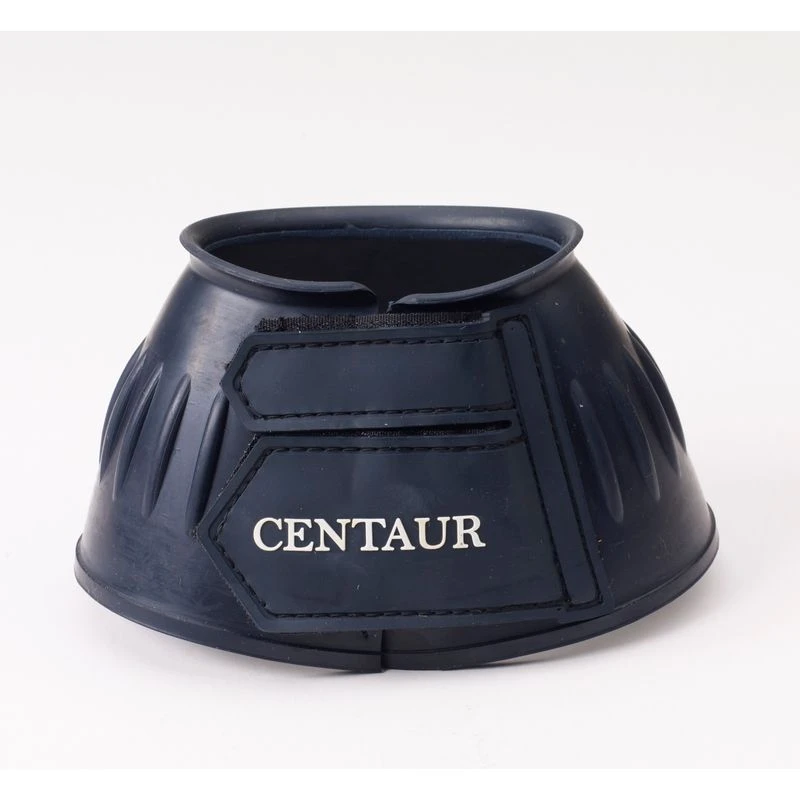 Centaur EcoPure Thick Rib Hook And Loop Bell Boots - Navy 2 Centaur EcoPure Thick Rib Hook And Loop Bell Boots - Navy - Image 2