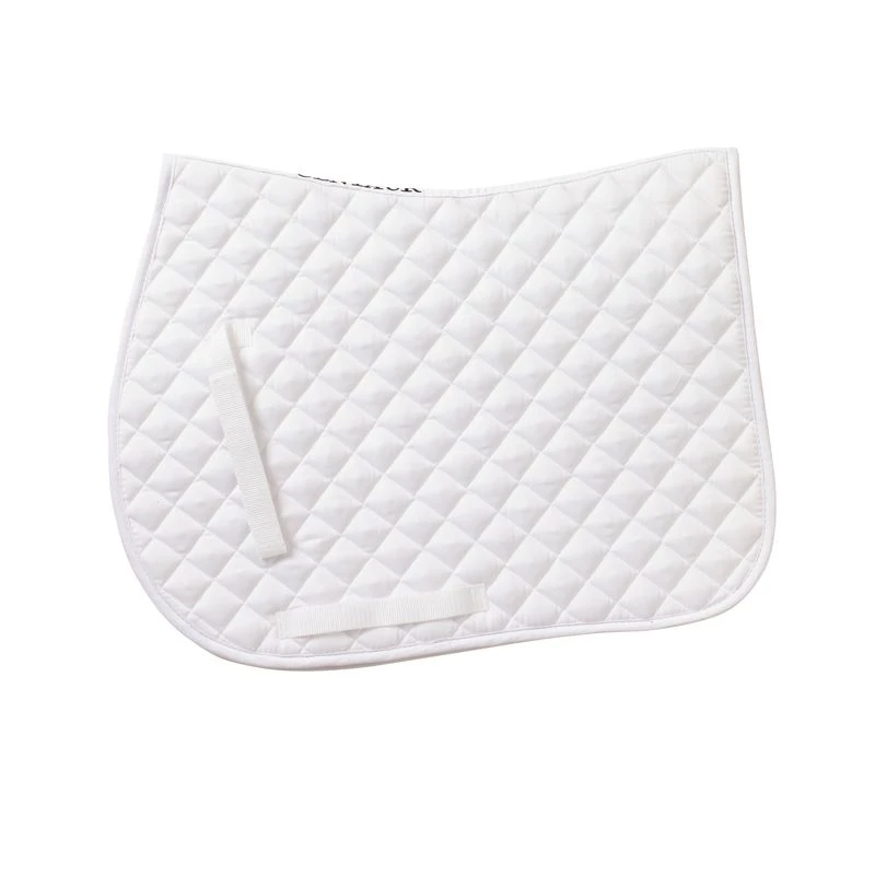 Centaur Imperial Quilted Pony Pad - White/White 1 Centaur Imperial Quilted Pony Pad - White/White