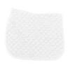 Ovation Coolmax Piped Dressage Pad - White/White