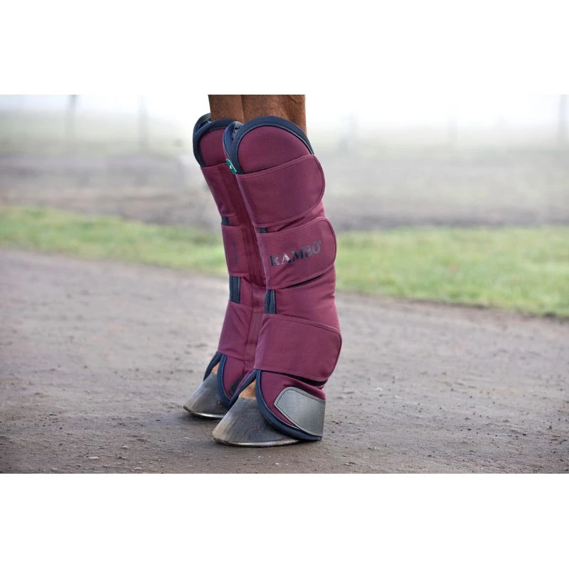 Rambo Travel Boots - Burgundy/Burgundy/Teal/Navy 1 Rambo Travel Boots - Burgundy/Burgundy/Teal/Navy