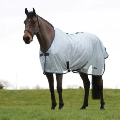 Saxon Mesh Standard Neck - Light Blue/Claret/Dark Blue