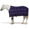 Pessoa Wool Cooler - Mulberry Plaid