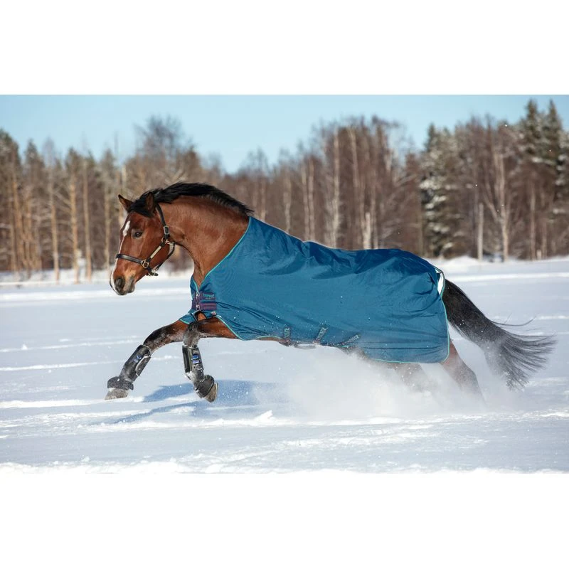 Rhino Original Medium VariLayer Turnout - Navy/Grey/Aqua/Grey 1 Rhino Original Medium VariLayer Turnout - Navy/Grey/Aqua/Grey