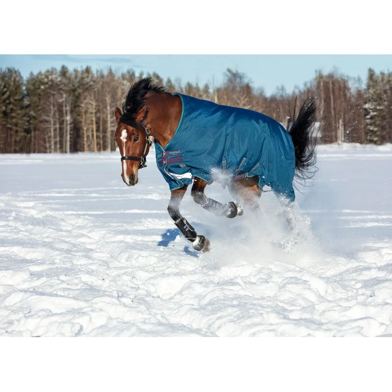 Rhino Original Medium VariLayer Turnout - Navy/Grey/Aqua/Grey 2 Rhino Original Medium VariLayer Turnout - Navy/Grey/Aqua/Grey - Image 2
