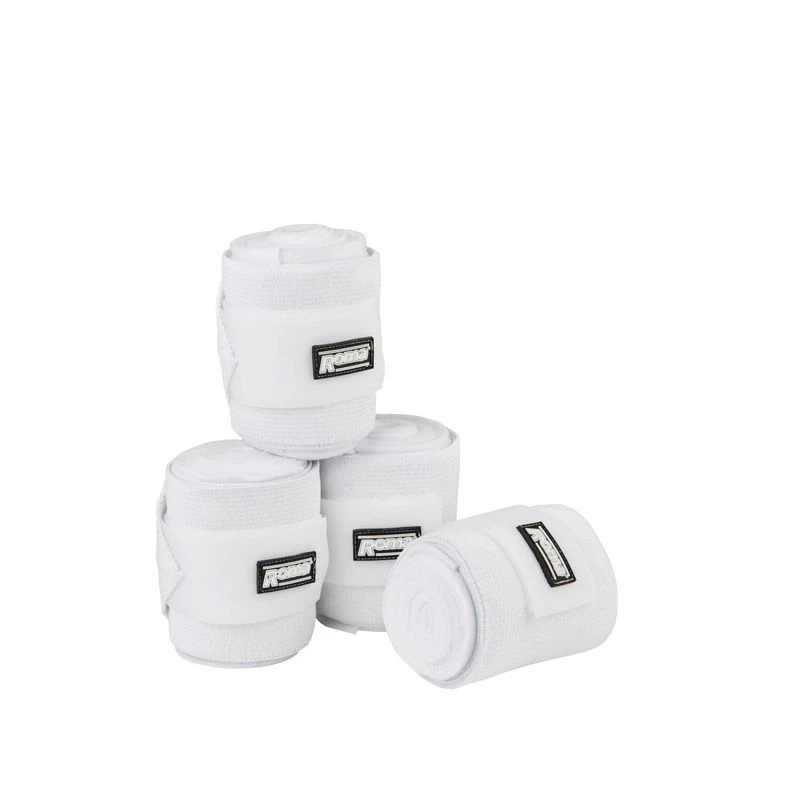 Roma Elastic Fleece Combi Bandage - White 1 Roma Elastic Fleece Combi Bandage - White