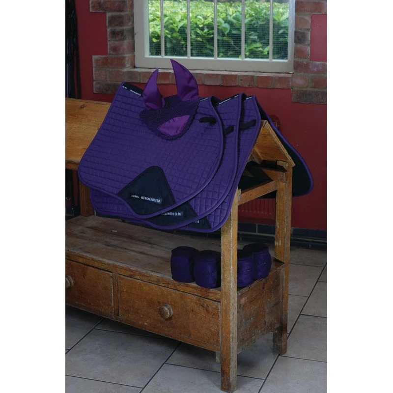 Weatherbeeta Prime All Purpose Saddle Pad - Purple Penant 2 Weatherbeeta Prime All Purpose Saddle Pad - Purple Penant - Image 2