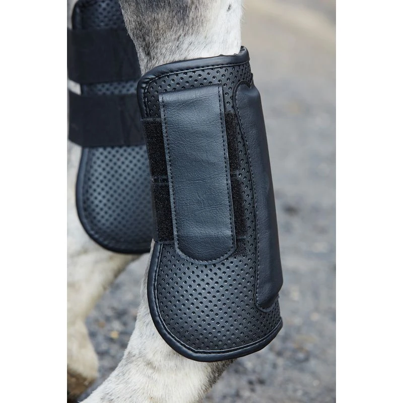 Weatherbeeta Lite Open Front Boots - Black 3 Weatherbeeta Lite Open Front Boots - Black - Image 3