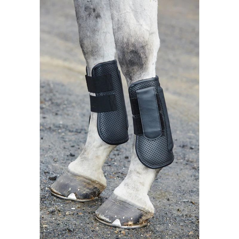 Weatherbeeta Lite Open Front Boots - Black 8 Weatherbeeta Lite Open Front Boots - Black - Image 8