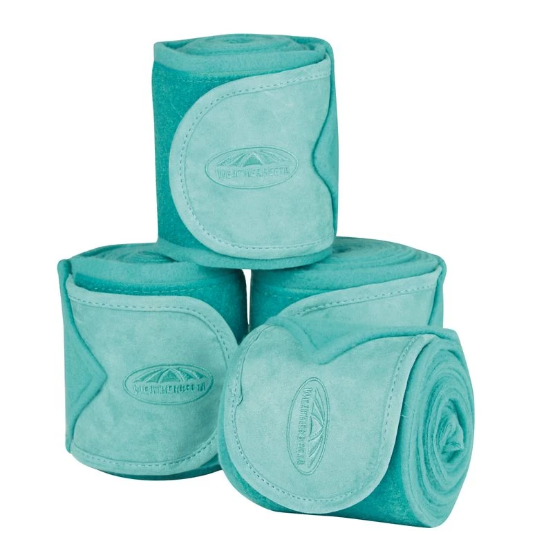 Weatherbeeta Fleece Bandage 4 Pack - Turquoise 1 Weatherbeeta Fleece Bandage 4 Pack - Turquoise