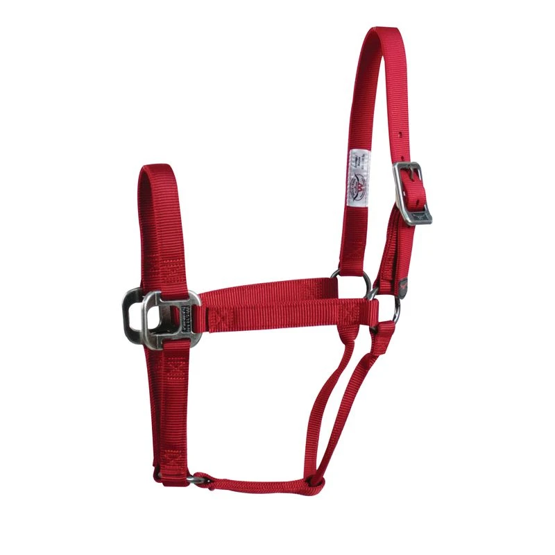 Western Rawhide Signature Halter - Red 1 Western Rawhide Signature Halter - Red