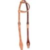 Western Rawhide Country Legend Barb WireOne Ear Headstall - Golden Tan