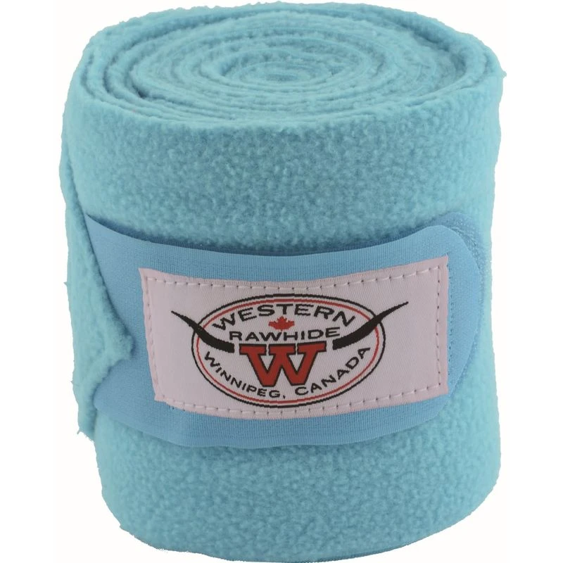 Western Rawhide Anti-Pilling Polo Wraps - Sky Blue 1 Western Rawhide Anti-Pilling Polo Wraps - Sky Blue