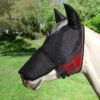 Kensington UViator CatchMask W/Ears, Removable Nose, Forelock Opening - Deluxe Red