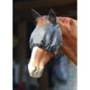 Kensington UViaitor Dartless Fly Mask W/Web Trim, Ears And Forelock Hole - Deluxe Black
