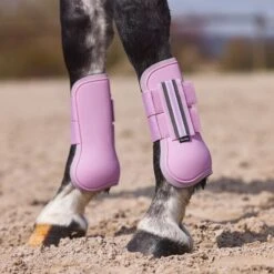 Horze Adepto Tendon Boots - Dawn Pink -Tackof The Day Shop 454640 800 800