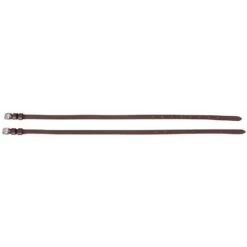 Henri De Rivel Leather Spur Straps W/Plain Buckle - Australian Nut