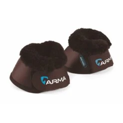 Shires ARMA SupaFleece Over Reach Boots - Brown