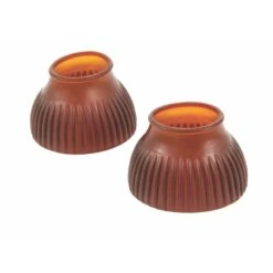 Shires Pull On Ribbed Bell Boot - Transparent Gum