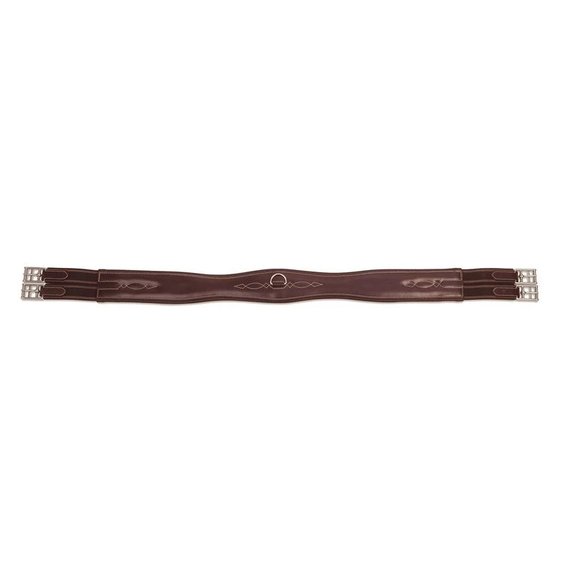 Shires Salisbury Atherstone Leather Girth - Australian Nut 1 Shires Salisbury Atherstone Leather Girth - Australian Nut