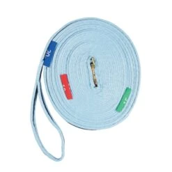Kincade Two Tone Lunge Line With Circle Markers - Blue/Navy