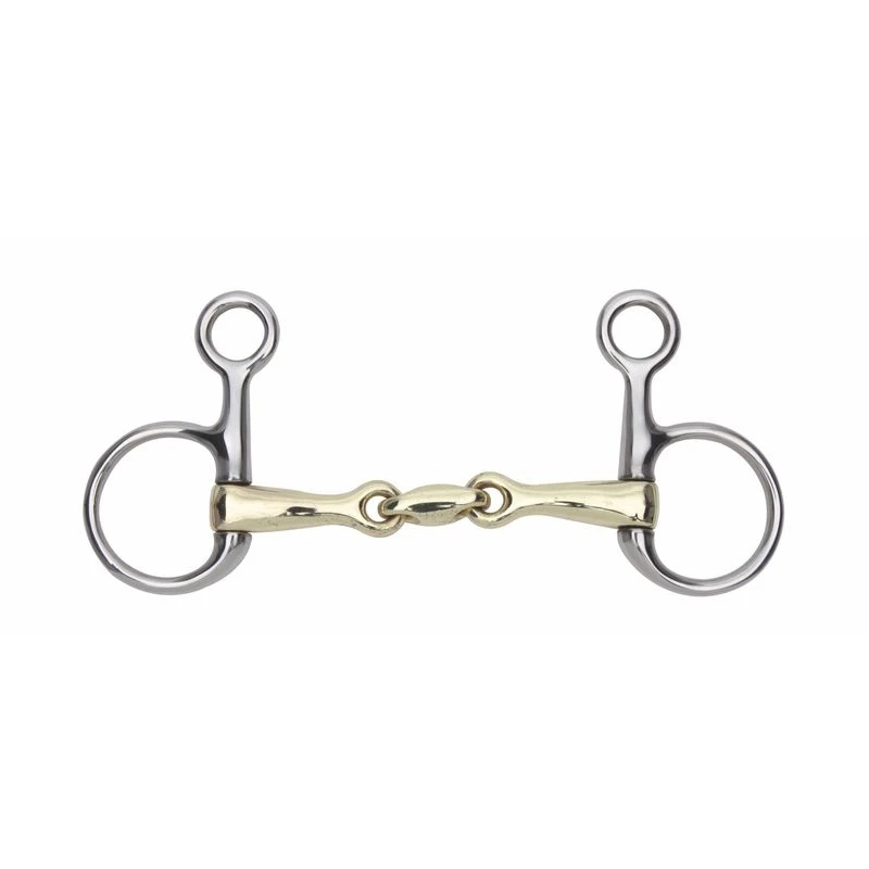 Shires Hanging Cheek W/Lozenge - Brass Alloy 1 Shires Hanging Cheek W/Lozenge - Brass Alloy