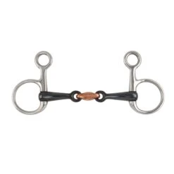 Shires Hanging Cheek Sweet Iron Snaffle Bit