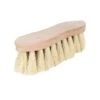 Horze Wood Back 2in Hard Brush W/Natural Mix Bristles - Tan