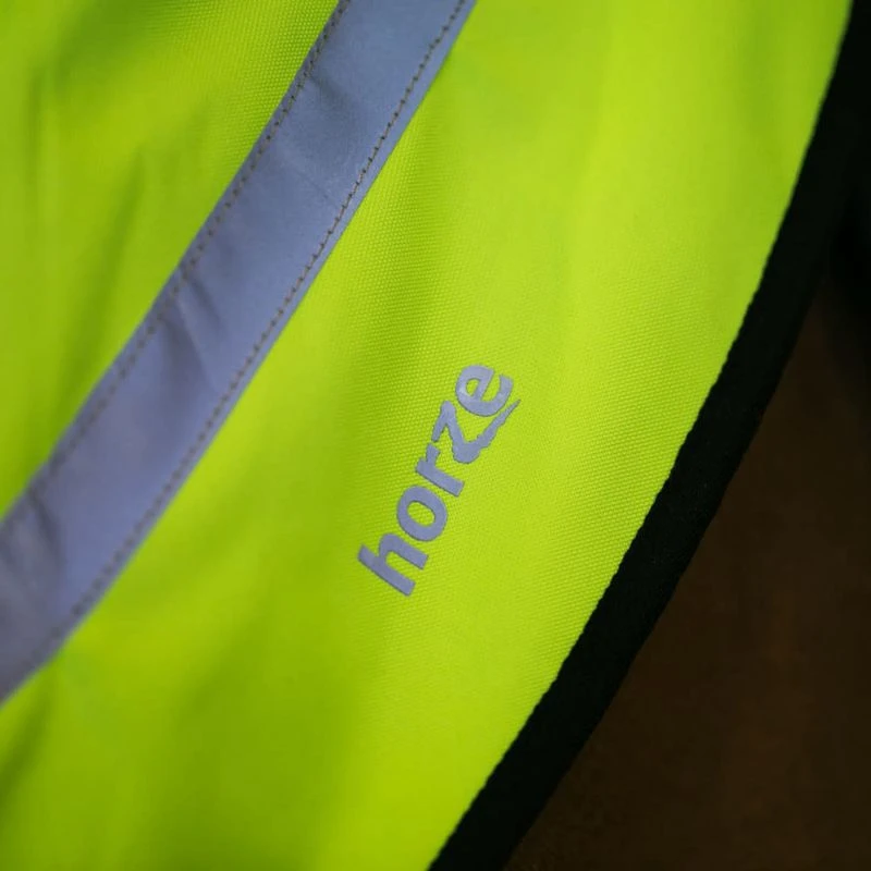 Horze Reflective Harness - Yellow 2 Horze Reflective Harness - Yellow - Image 2