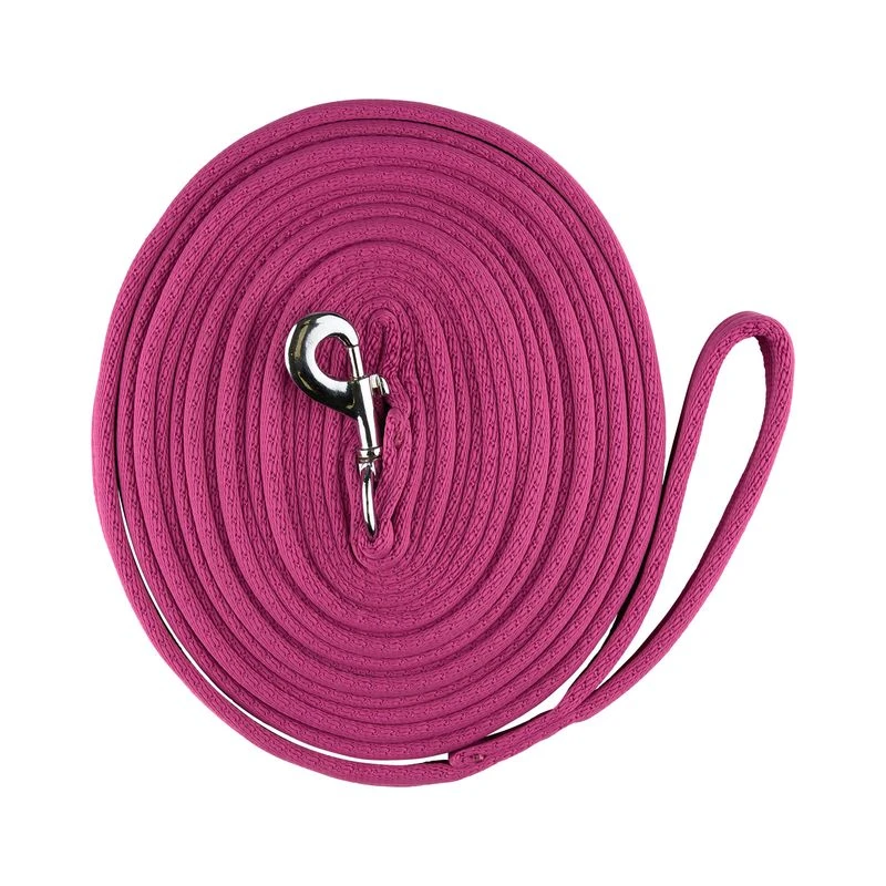 Horze Lunge Line - Raspberry Pink 1 Horze Lunge Line - Raspberry Pink