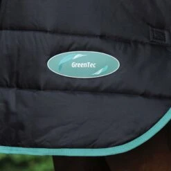 Weatherbeeta Green-Tec Stable Standard Neck Medium/Lite - Black/Bottle Green -Tackof The Day Shop 482464 800 800