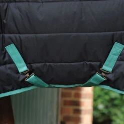 Weatherbeeta Green-Tec Stable Standard Neck Medium/Lite - Black/Bottle Green -Tackof The Day Shop 482465 800 800