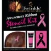 Twinkle Breast Cancer Awareness Stencil Kit - Pink