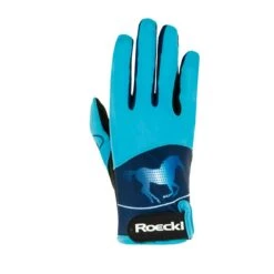 Roeckl Kids' Kansas Gloves - Turquoise