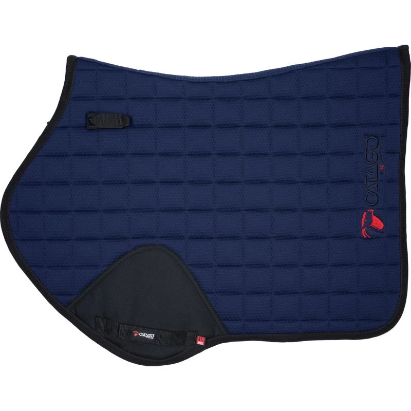 Catago FIR-Tech Jumper Saddle Pad - Navy 1 Catago FIR-Tech Jumper Saddle Pad - Navy