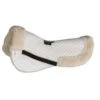 Shires ARMA Half Pad - White/White