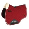 Shires ARMA Braided Trim Saddle Pad - Maroon