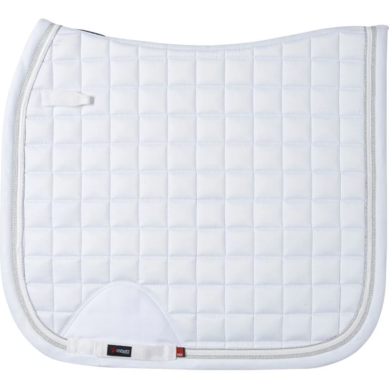 Catago FIR-Tech Elegant Dressage Pad - White 1 Catago FIR-Tech Elegant Dressage Pad - White