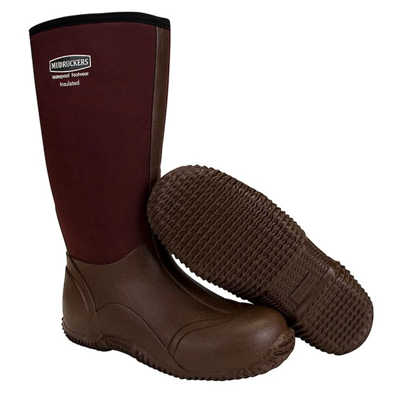 Mudruckers Waterproof Tall Boot - Brown 1 Mudruckers Waterproof Tall Boot - Brown