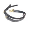 Nunn Finer Leather W/Elastic Side Rein - Black