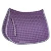 Horze Adepto All Purpose Saddle Pad - Black Currant Purple