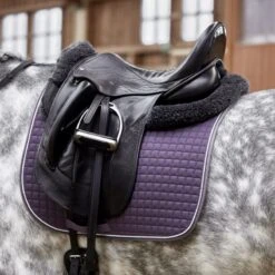 Horze Adepto All Purpose Saddle Pad - Black Currant Purple -Tackof The Day Shop 532814 800 800