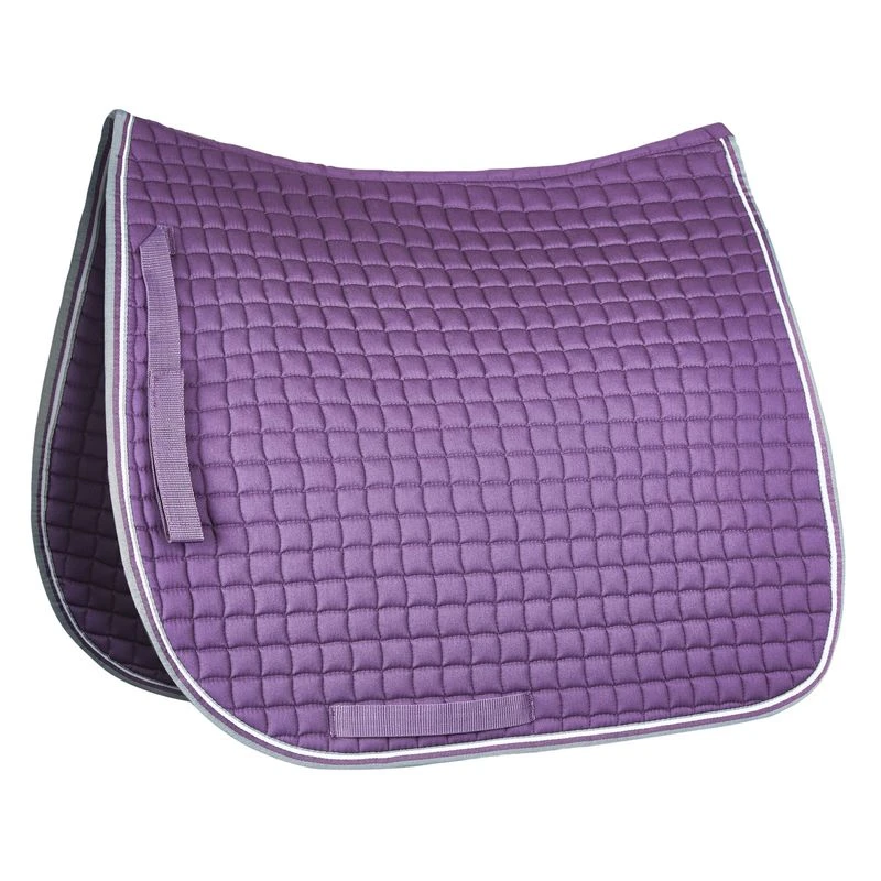 Horze Adepto Dressage Saddle Pad - Black Currant Purple 1 Horze Adepto Dressage Saddle Pad - Black Currant Purple