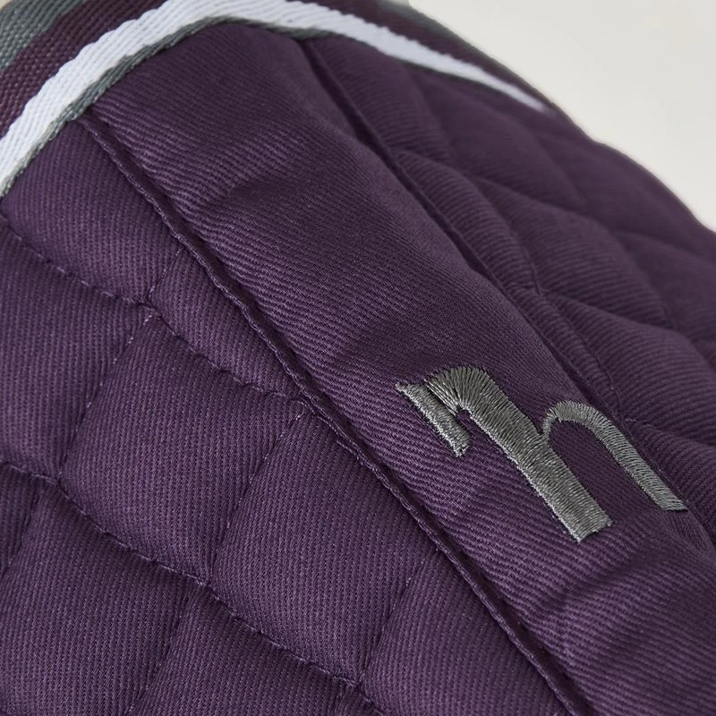Horze Adepto Dressage Saddle Pad - Black Currant Purple 2 Horze Adepto Dressage Saddle Pad - Black Currant Purple - Image 2