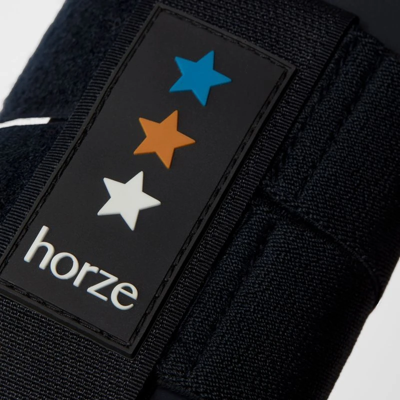 Horze Alex Pony Neoprene-Lined Tendon Boots - Dark Navy 4 Horze Alex Pony Neoprene-Lined Tendon Boots - Dark Navy - Image 4