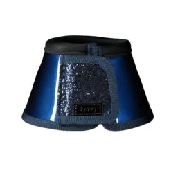 Horze Glitter Bell Boots - Dark Blue -Tackof The Day Shop 535768 800 800