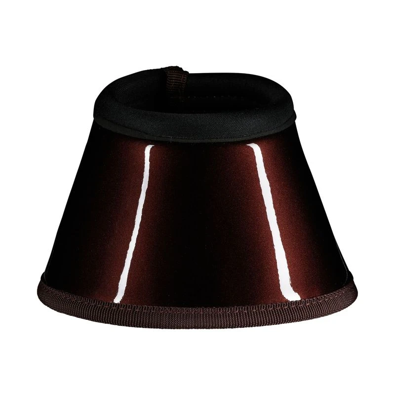 Horze Glitter Bell Boots - Brown 2 Horze Glitter Bell Boots - Brown - Image 2