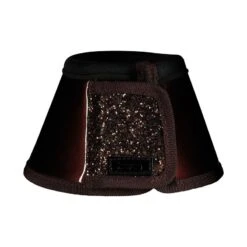 Horze Glitter Bell Boots - Brown 5 Horze Glitter Bell Boots - Brown -Tackof The Day Shop 535795 800 800